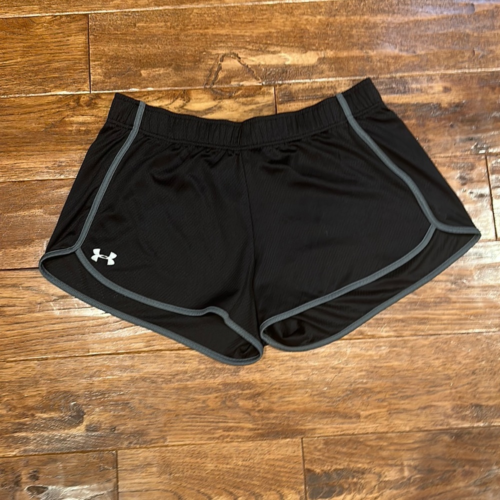 Black under armor shorts